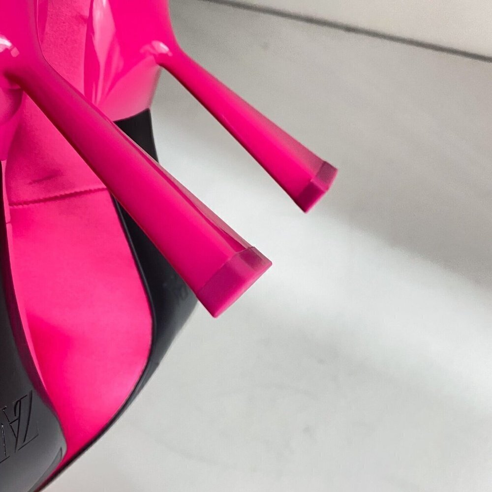 NWT Zara Pink Satin Pointy Toe  heels 41 - Picture 10 of 10